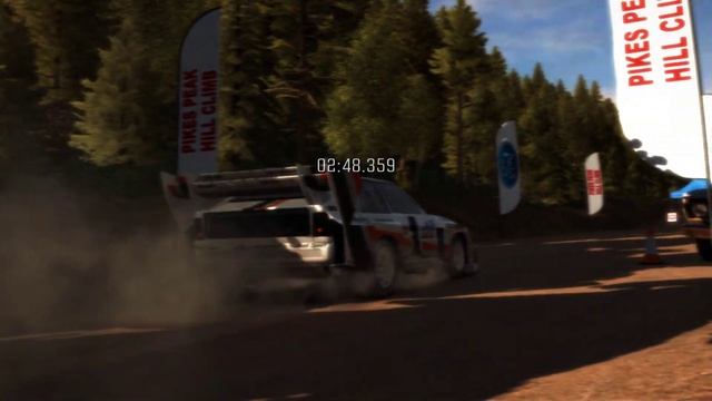 Dirt Rally | Audi Quattro S1, Pikes Peak смотреть онлайн
