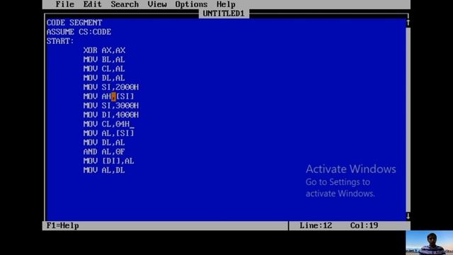 Programming of 8086-Converting Set of Packed BCD to Unpacked BCD смотреть онлайн