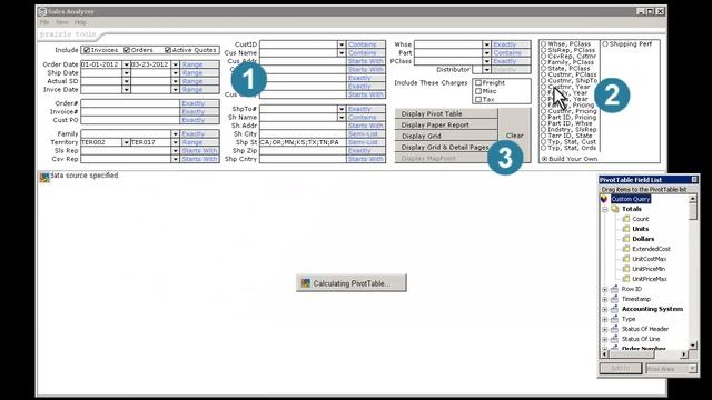 Sales Analyzer (two minute demo) смотреть онлайн
