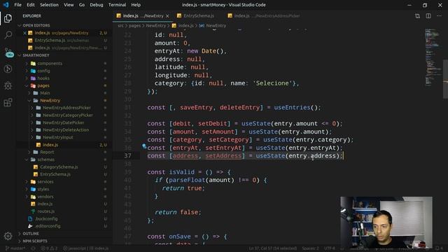 React Native - SmartMoney - 1004 - Adicionando Geolocalização no Aplicativo - Parte 3 смотреть онлайн