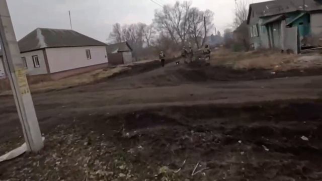 Кадры успешных городских боев и освобождения Заолешенки под Суджей смотреть онлайн