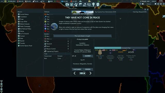 Terra Invicta (Academy in Brutal) - E01 - From Japan to Germany to USA смотреть онлайн