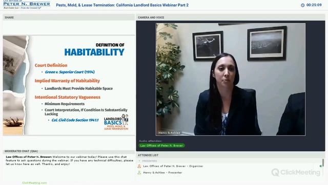 Pests, Mold, & Lease Termination Webinar Replay смотреть онлайн