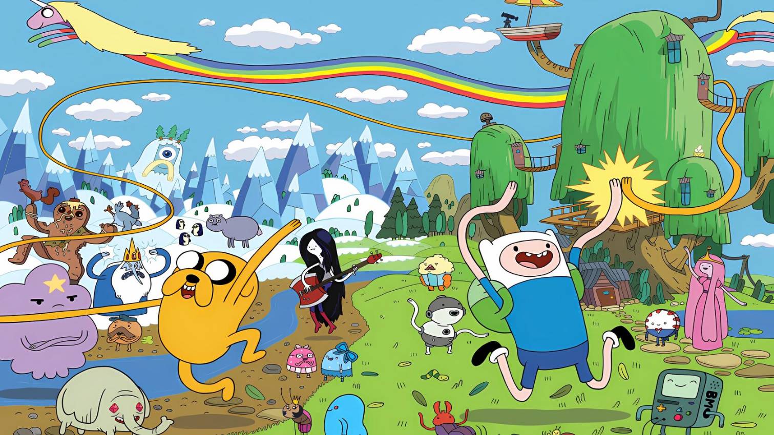 Время приключений — Русский трейлер (мультфильм 2010–2018) / Adventure Time with Finn & Jake смотреть онлайн
