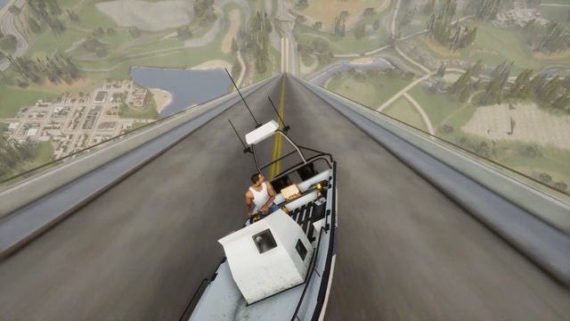 GTA SA: Definitive Edition - Mega Ramp Mod смотреть онлайн
