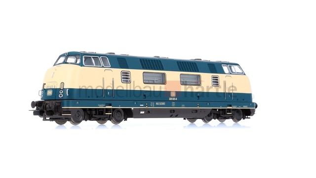 PIKO 59723 / 59724 / 59725 Diesellok BR 220 023-6, ozeanblau/beige, DB | Spur H0 смотреть онлайн