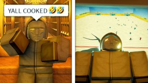 Roblox Игра в кальмара 2 Забавные моменты / Roblox Squid Game 2 Funny Moments