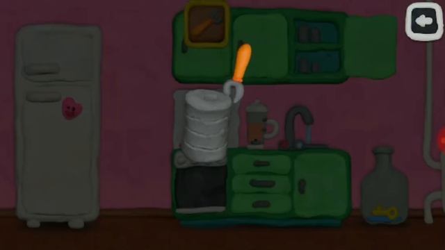 Игра 12 замков.Пластилиновый чудик.открываем легкие замки.Ищем ключики.