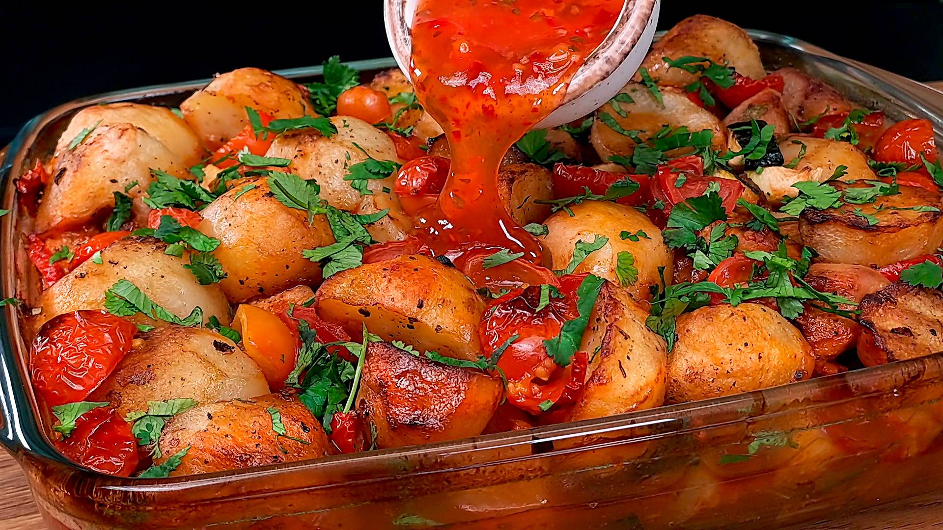 Рецепт картофеля на каждый день! Очень просто, дешево и вкусно! смотреть онлайн