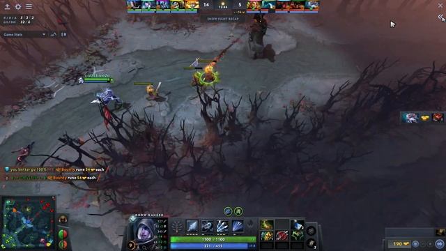 coOLbreeZe gameplay Drow Ranger MVP v.1 смотреть онлайн
