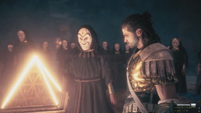 Assassin's Creed Odyssey Змеиное логово, Собрание культа Космоса №15 смотреть онлайн