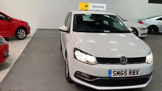 VW Polo 2015 (white) смотреть онлайн