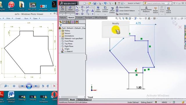solidworks HW.1 part 1 смотреть онлайн