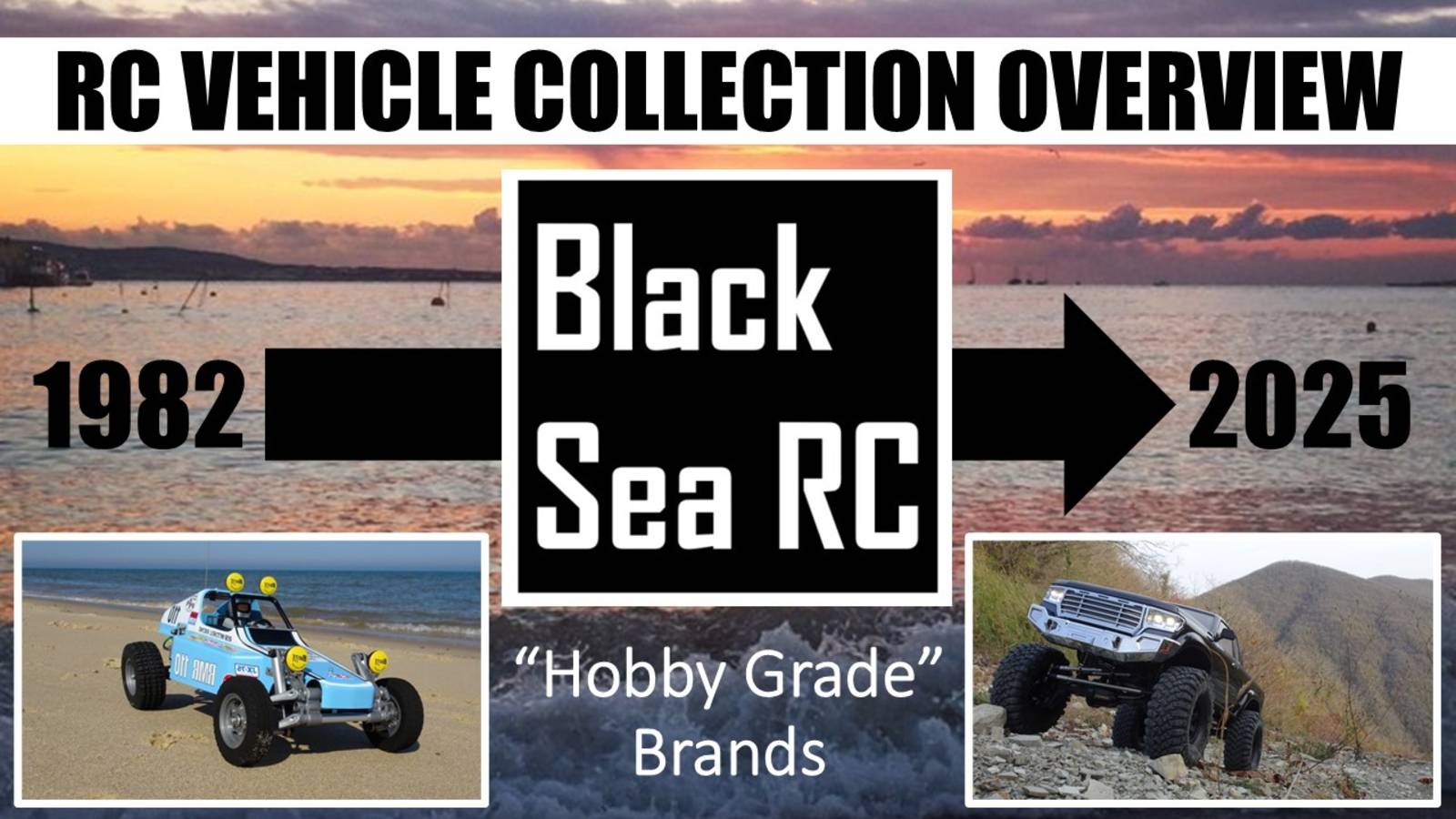 Обзор коллекции BlackSeaRC - Р/У машины "хобби-класса" - 1982 - 2025 гг.