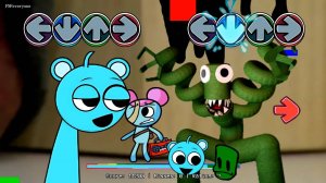 FNF Sprunki Все фазы Нормальные против Rainbow Friends