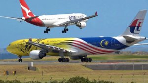 Auckland Airport (AKL) Plane Spotting,  New Zealand  ⧸ Takeoffs and landings (Runway 23L)