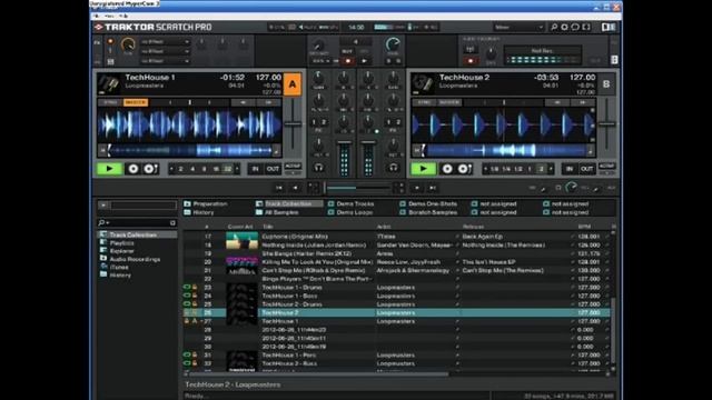 Видео урок сведения треков в Traktor Scratch Pro 2 смотреть онлайн
