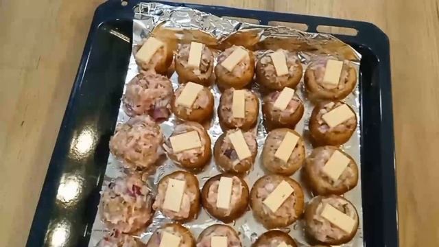 ZVERSKI АППЕТИТ - фаршированные шампиньоны