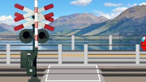 Palang pintu kereta api  anak kecil minta basuri 😂【踏切アニメ】FUMIKIRI  踏切 Railroad crossing sign trainz