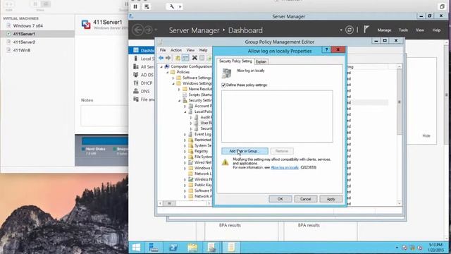 Server2012 R2 Ch3 Activity 3-8 смотреть онлайн