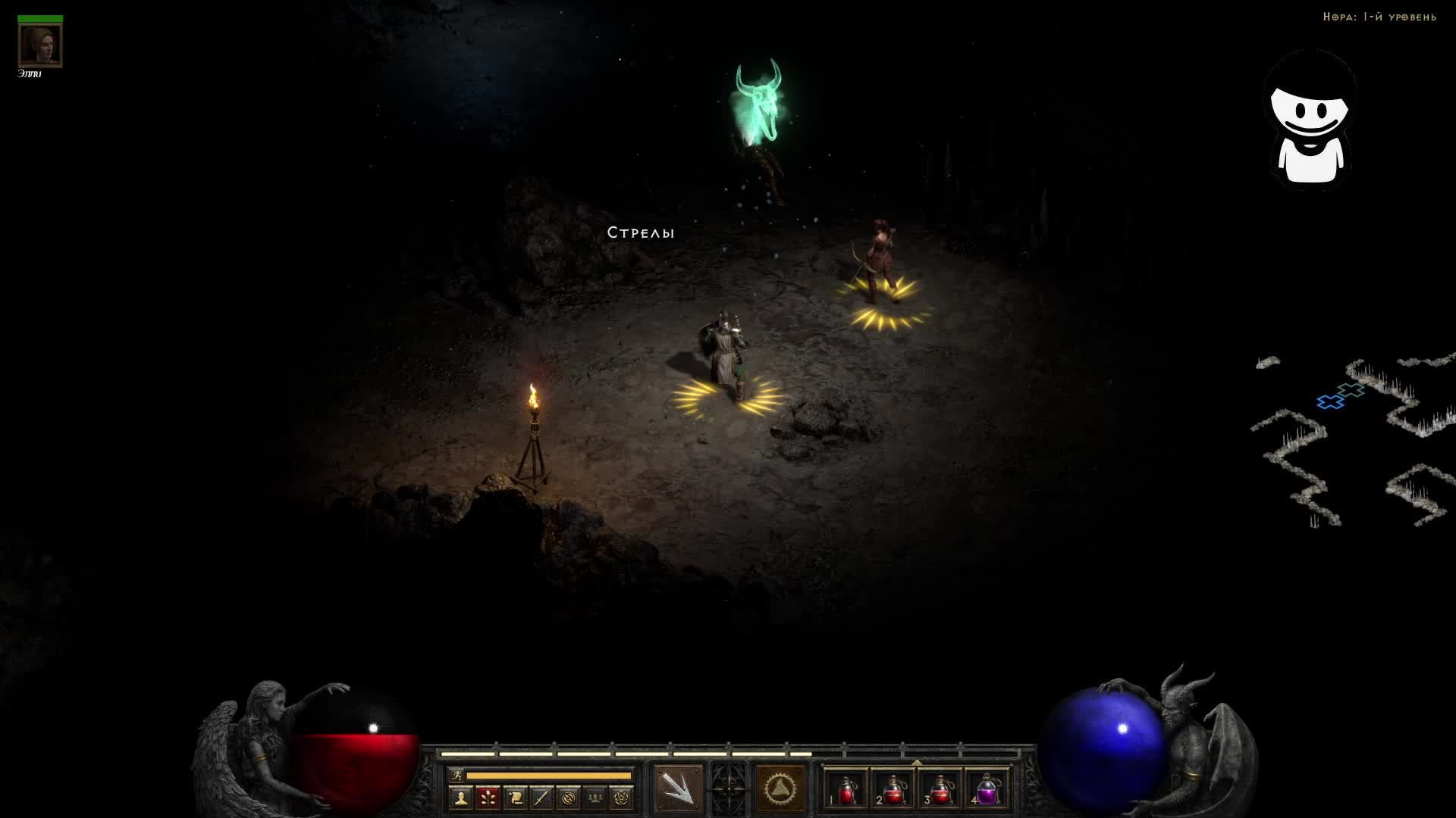 DeepHouse|Diablo 2 Resurrected Прохождение и Обзор игры на русском Диабло 2 Ремастер| часть 3