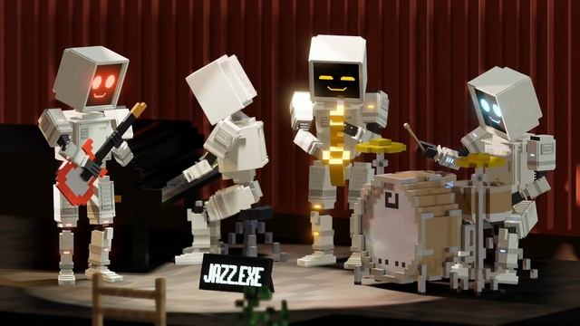 Jazz.exe - Voxel Animation смотреть онлайн