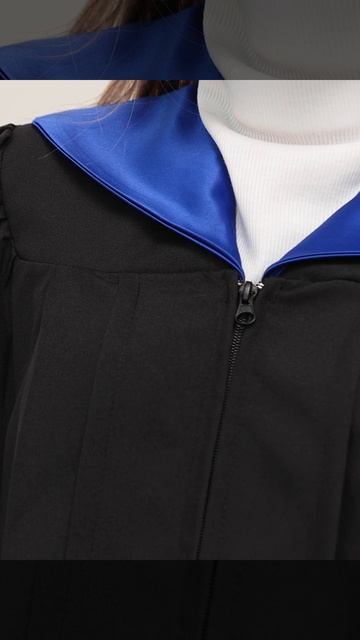 Комплект выпускника Премиум (Ярко-синие манжеты)