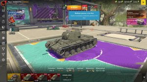 продолжаю прокачку своего танка КВ 1 в блиц