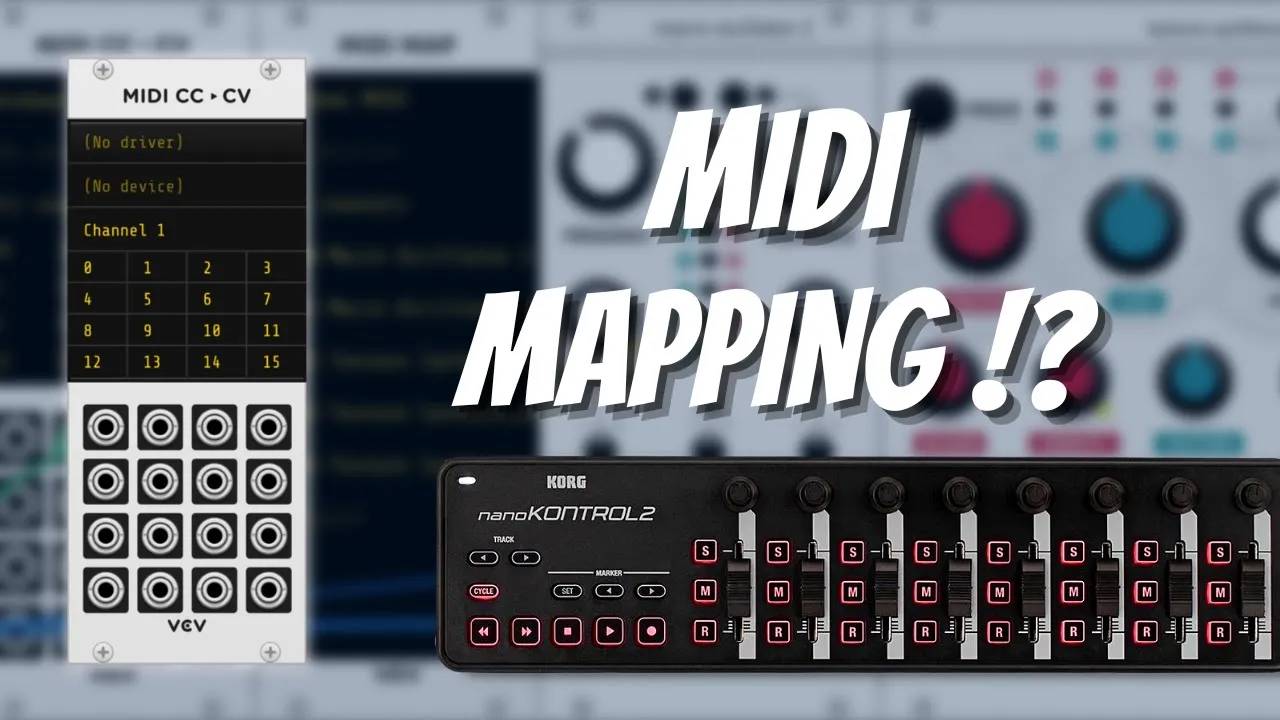 04 - VCV Rack MIDI Map (MIDI Learn & MIDI to CV Tutorial) смотреть онлайн