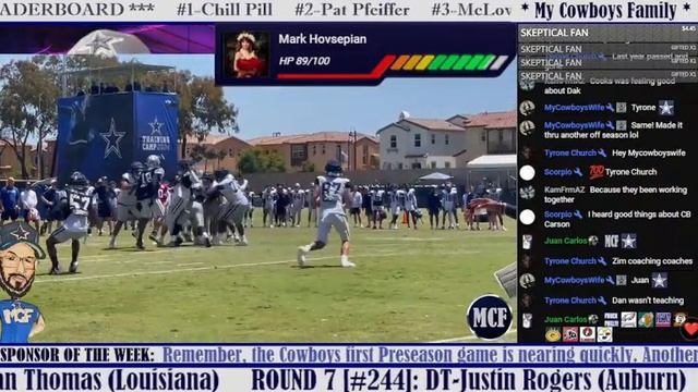 #COWBOYS CHAT ✭ #TRAINING CAMP RECAP! 🔥 Zimmer's DEFENSE; Roster MOVES; Lamb & Dak CONTRACT Updates смотреть онлайн