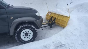 Снегоуборочный отвал на уаз патриот