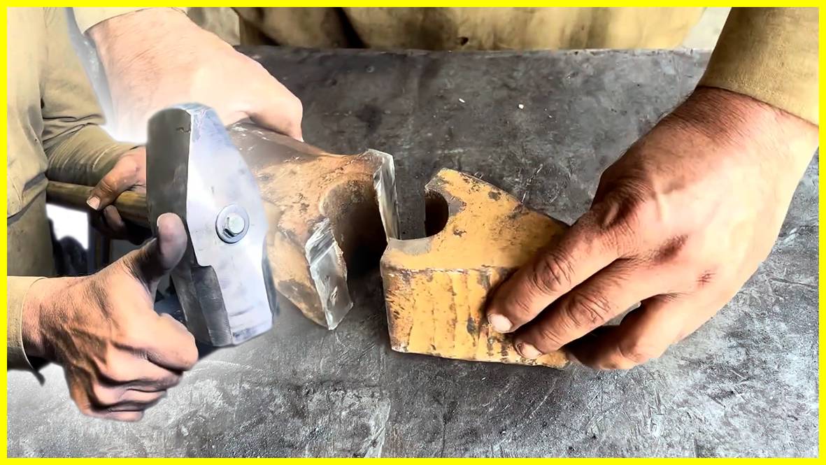 Восстановление старой кувалды 😀 Как это делают в Пакистане! смотреть онлайн