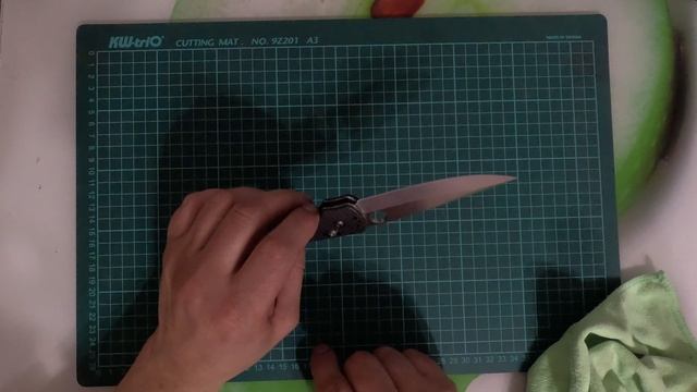 Benchmade 806 с кастомным клинком из М398