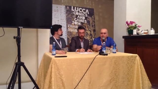 PressCafè - David Petersen & Mike Deodato Jr.- Lucca C&G 2014 смотреть онлайн