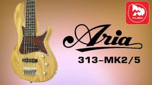 Бас-гитара 5 струн Aria 313 MK2/5 (датчики PJ)