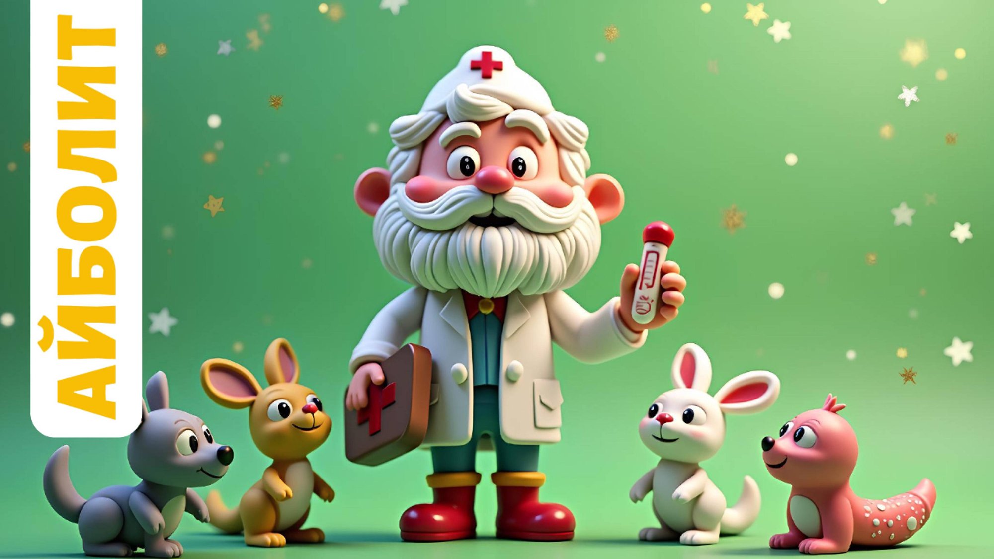 Айболит. Сказка Чуковского. Мультфильм для детей👍 смотреть онлайн