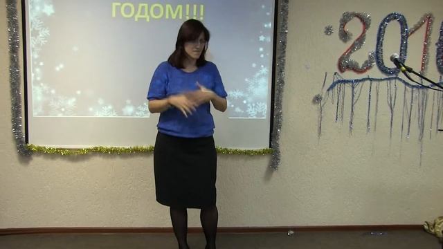 Новогодняя программа в Химкинской церкви-пение на жестах смотреть онлайн