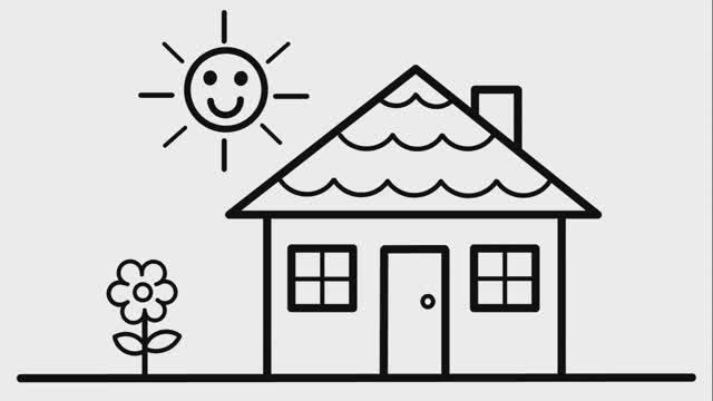 КАК ЛЕГКО НАРИСОВАТЬ ДОМ смотреть онлайн