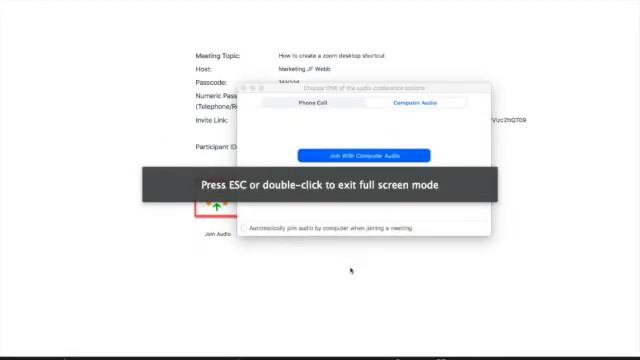 Zoom Shortcut Desktop Link смотреть онлайн