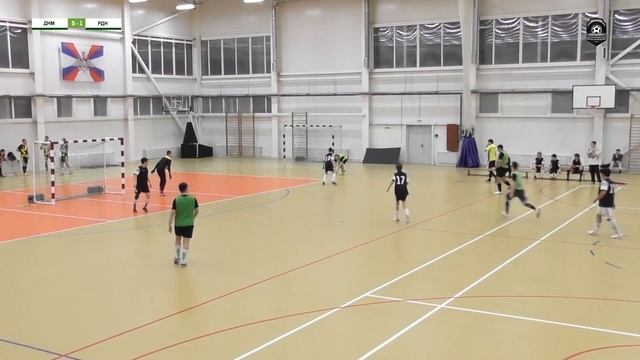 XVI Чемпионат ЮСМФЛ. Шестая лига. Динамика - МФК Родина, 12.03.2023 г. Обзор смотреть онлайн