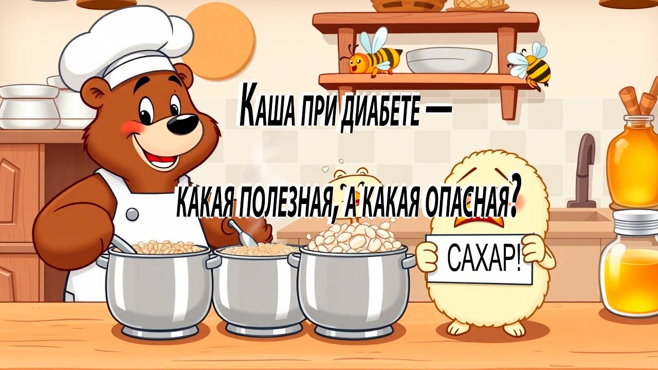 Каша при диабете: мифы, правда и жёсткие факты! смотреть онлайн