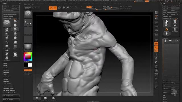 Gumroad - Intro to ZBrush Part 2 (rus) - 67 Bonus Reptile Bust Refine Part 1 смотреть онлайн