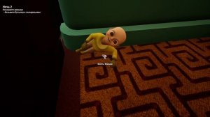 ЛЫСЫЙ ЗАБИЛ ГОЛ В ДУХОВКУ ?! ИГРА The Baby In Yellow