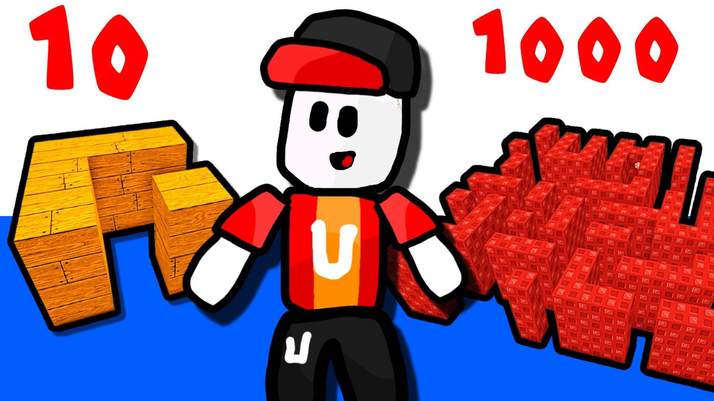 Роблокс Постройки из 10 100 1000 Блоков Деревня в Build a Boat Roblox смотреть онлайн