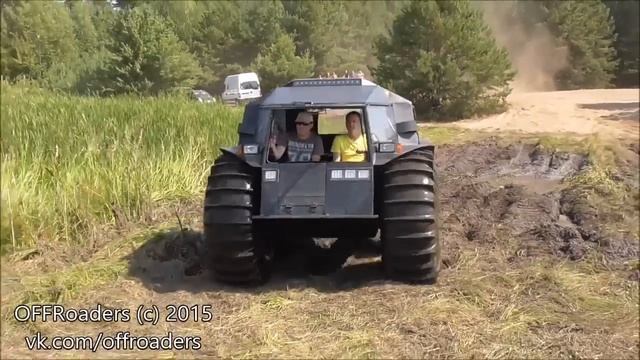 Extreme 4x4 ShERP little natatorial monster! ШЕРП маленький водоплавающий монстр! смотреть онлайн
