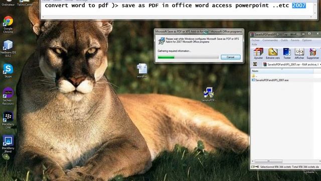 Convert Microsoft Office 2007 to PDF смотреть онлайн