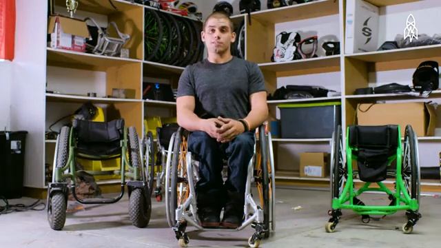 Wheelz in the Air Hitting the Skatepark on a Wheelchair смотреть онлайн
