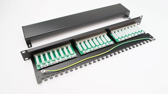 Патч-панель сетевая 19" Hypernet PP-KFSTP24 смотреть онлайн