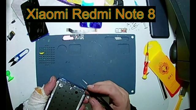 Xiaomi Redmi Note 8 замена дисплея смотреть онлайн