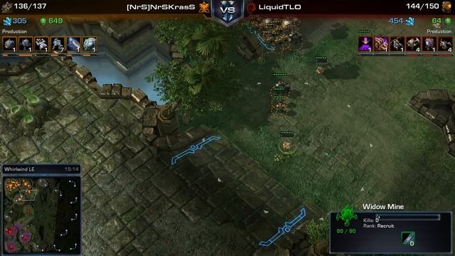 SC2 - Kaspersky July - S4 - TLO vs KrasS - Game 1 смотреть онлайн